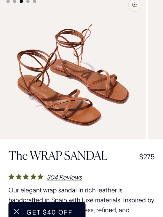 Margaux Shoes - Margaux The Wrap Sandal